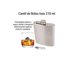 Hip Flasks - 銀色 - 查看 3