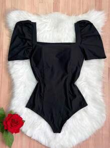 Women Bodysuits - Negro - Ver 1