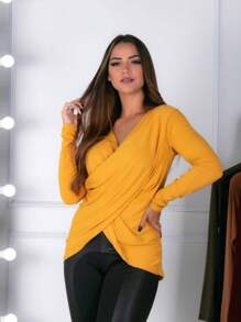 Women T-Shirts - Màu Mù tạt vàng - Xem 1