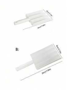 1pc/2pcs Plastic Meatball Maker Fish Balls Molds Shrimp Sliders Gadgets, An Utensil For Meat And Fish Balls And Rice Dumpling - White - View 9