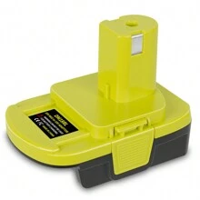 Awokee Dm18rl Battery Adapter With USB Port, Suitable For Conversion From Dewalt And Miwoqi 20V/18V Lithium-Ion Batteries To Ryobi 18V P108 ABP1801 - View 1