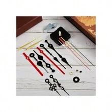 Diy Quartz Clock Kit: 6pcs Quartz Clock Movements With 6 Sets Of Clock Hands And Battery Kits - Multicolor - View 6