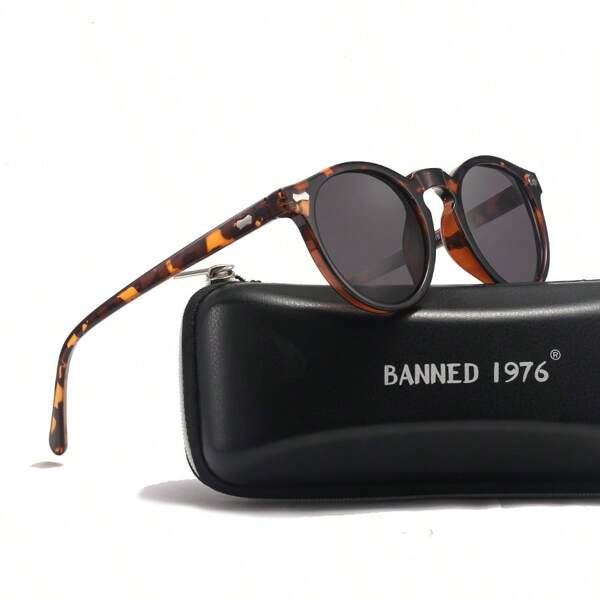 BANNED 1976 Gift Package 2024 New Polarized Sunglasses Men Brand Design Luxury Vintage Unisex Sun Glasses Men Driver Shades UV400 With Gift Package Boho Sunglasses Sun Glasses Beach Accessories Sun Glasses Sunglasses Shades For Summer Beach Vacation,Outdoor,Travel