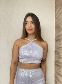 Women Bodysuits - trắng - Xem 2