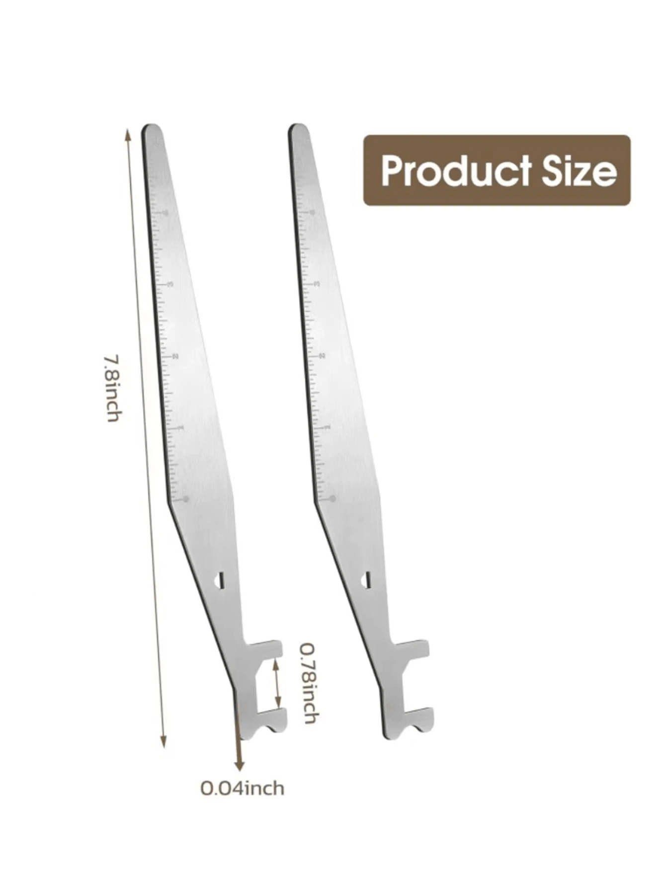 1pc Firefighter Tool, Multifunctional Stainless Steel Pry Bar With Manual Lever For Fire Service - Silver - View 1