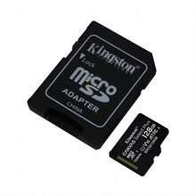 Micro SD 128GB CANVA+ Adaptador Kingston