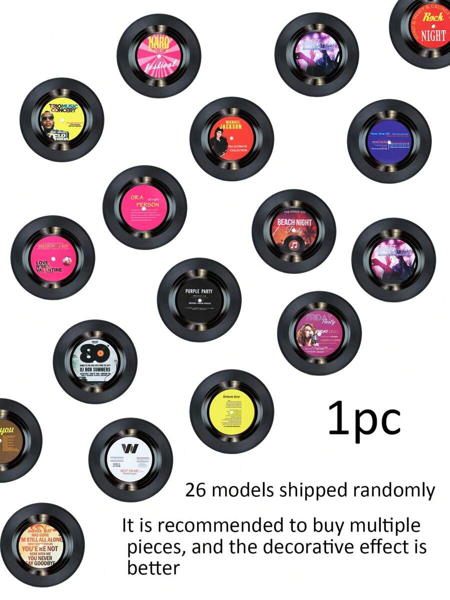 1pcVinyl Record Wall Decor, Wall Hanging Vinyl Record, Record Wall
