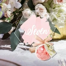 YESTARY 30 sets de jabones con pétalos rosa/azul, cajas de escamas de jabón pequeñas con forma de pétalos con bolas transparentes de 5cm/1,97 pulgadas, accesorios con cintas y etiquetas de agradecimiento, detalles para fiestas de baby shower, revelación de género, bodas y cumpleaños - Rosa - Ver 6