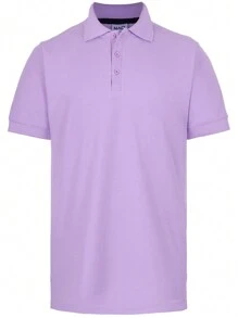NAO Men Polo Shirts - Lilac Purple - View 4
