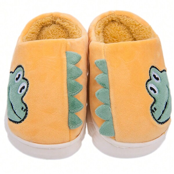 Pantufa Infantil Menino Menina Pantufa de Pelunica Dinossauros Solado Antiderrapante
