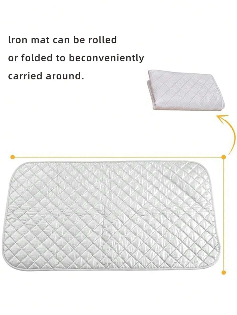 1pc Table Top Ironing Pad, Ironing Mat, Wool Ironing Pad