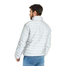 Chamarra Para Hombre Reflejante Para Motos - Gris - Ver 4