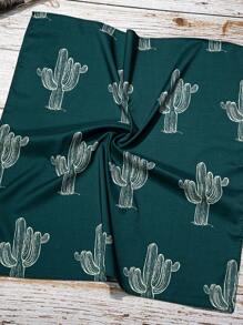 1pc Western Cowboy Whiskey & Cactus Printed Wild West Lady Hairband Bandana Bandana,Hair Band,Head Band Ideal For Dressing Up Your Look,School - Western Cowboy Series - View 5