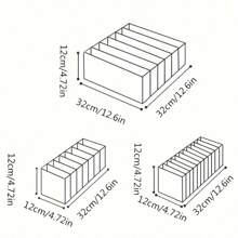 1pc/3pcs Black Multifunctional Household Underwear Storage Bag, Mesh Storage Device, Sub-Format Collapsible Mesh Storage Bag, Dormitory Socks Bra Underwear Sorting Storage Device Decorations Decor Festival Decor Room Decor Home Decor Bed Room Decor Bedroom, Organizer, Home Storage, White T Shirt Women, Black Pants Women, Ladies Winter Clothes, Dress, - Black - View 5