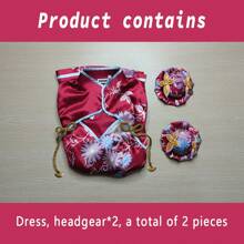 3pcs Set HOLOUN OSHI NO KO Ruby Hoshino Cosplay Costume Anime Cheongsam Dress Party Halloween Christmas Gift