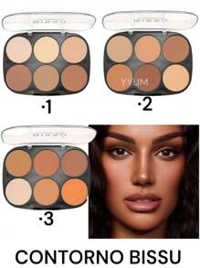 Bissu Original Contour Palette Face Highlighters Makeup BISSÚ ORIGINAL - Coffee - View 3