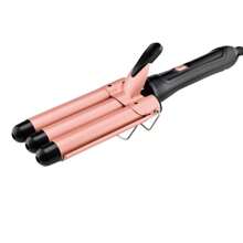 Chapinha Triondas 25MM Ondulador Formador Triplo Modelador de Cachos Onda Cabelo Cerâmica 200°C Bivolt 110-220
