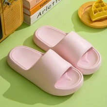 Women Summer Eva Anti-Slip Bathroom Slipper With Soft Soles, Comfortable To Wear At Home And Prevent Dirty - Pink - View 2