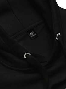 Men Hoodies - xanh quân đội - Xem 2