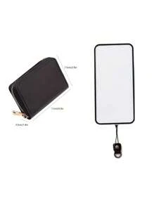 男士黑色银行身份证盒 学校用品 学校宿舍 2 件透明 PVC 手提包套装 果冻斜挎包 防水夏季沙滩包 带内袋 轻便便携卡 身份证 白领人士 男士节日 周年纪念 生日礼物 配饰礼物 礼物 教师礼物 学校用品 教师礼物 返校 卡夹 钱包 名片夹 信用卡夹 女士 女士钱包 迷你钱包 钱包 钱包 卡包 - 黑色 - 查看 3