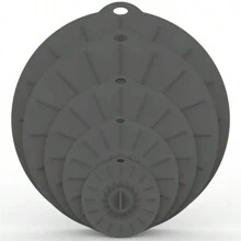 5pcs Silicone Fresh-Keeping Covers - Assorted Sizes For Microwave, Dust-Proof, And Splash-Proof - Essential Kitchen Supplies - 5Pcs - View 7