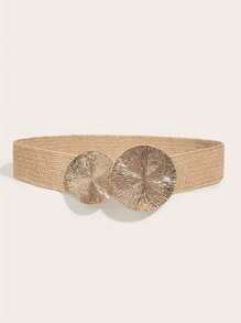 Women Belts - 米色 - 查看 2