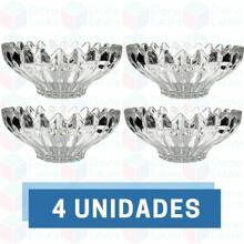 4 Bowl de Sobremesa de Vidro 340ML
