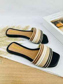 Women Flats - 黑色 - 查看 2