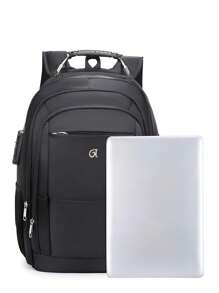 Men Functional Backpacks - màu đen - Xem 4