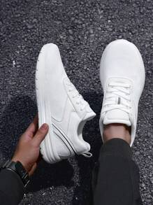 Unisex Wide Width Barefoot Shoes For Outdoor Running With Breathable & Non-Slip Design, Casual Sports Shoes For Wide Feet