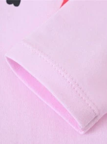 寶寶女孩3件套花鹿與圓點印花長袖連體衣，適用於春秋季節 - 彩色 - 查看 7