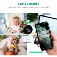 EDUP Camera 1080P HD 300W Pixel Two-Way Pan Camera, HD Wifi Home Wireless Security Camera Home, Two-Way Call, Smart Mobile Monitoring, Mobile Remote Monitoring - White - View 8