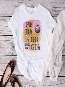 Women T-Shirts - 白色 - 查看 1