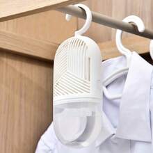 Hanging Moisture Absorber Dehumidifier Box Scented Interior Moisture Absorber Closet Dehumidifier Box - White - View 1