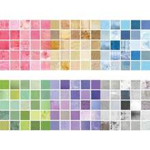 返校节 150 片 8 厘米 X 8 厘米小彩虹色背景工艺纸拼贴垃圾日记本 Ephemera DIY 相册剪贴簿材料纸包 - 彩色 - 查看 2