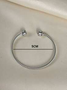 Bangles - 銀色 - 查看 3