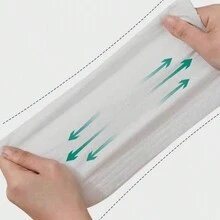 One Pack Of 360g Disposable Kitchen Cleaning Towels For Wet Or Dry Use, With Hanging Loop - White - View 4