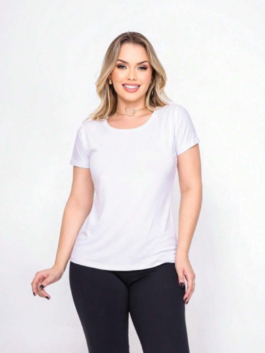 Women Tops - 白色 - 查看 1