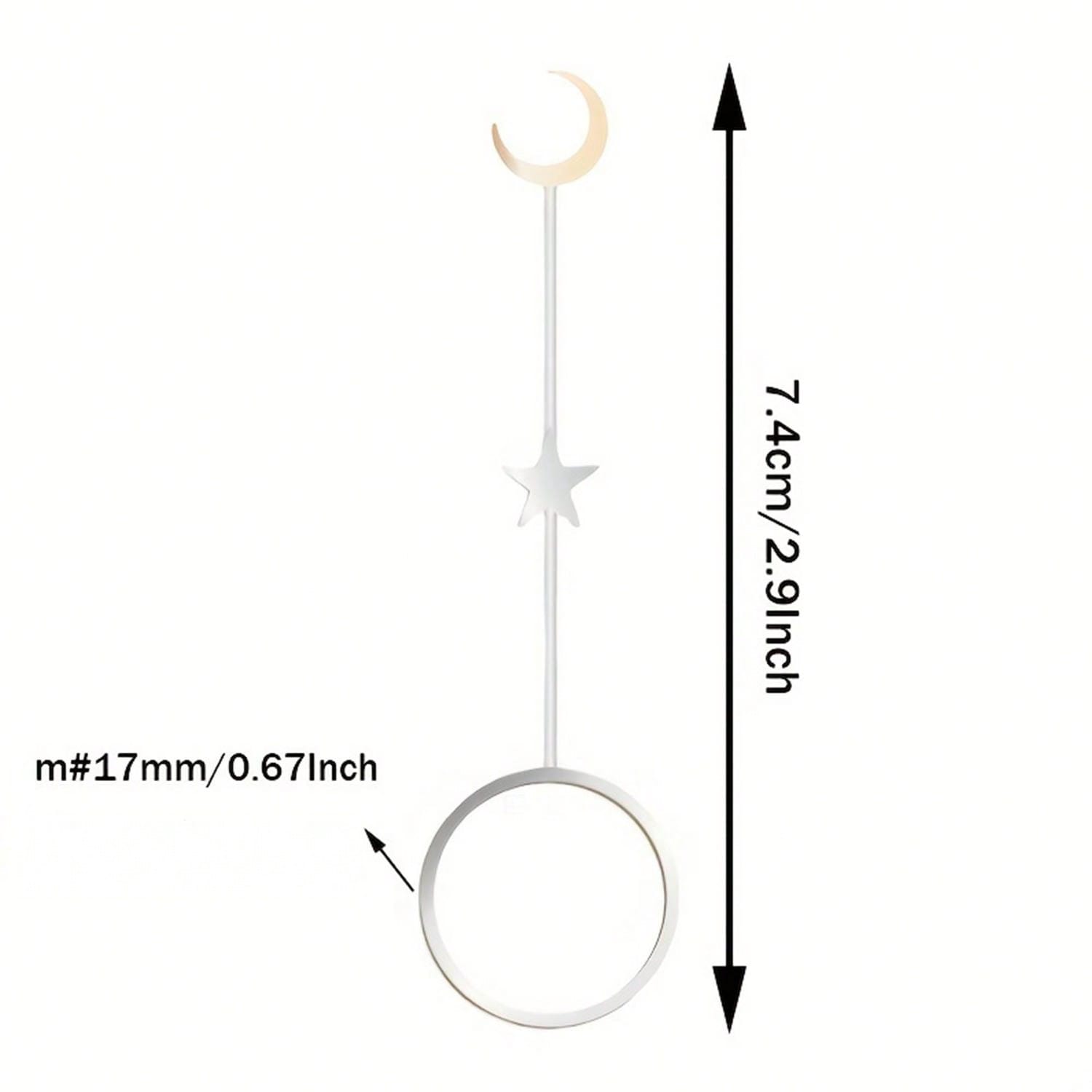 Unique Star Moon Scepter Ring A Creative Smoking Cigarette Holder For