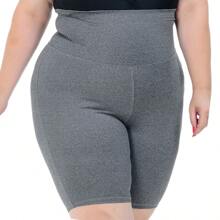 Plus Size Leggings - 灰色 - 查看 6