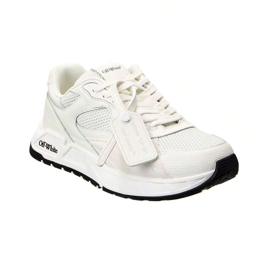 Off-White Zapatilla deportiva, zapatos deportivos con suela antideslizante y resistente al desgaste de moda casual de invierno para hombre - Blanco - Ver 1