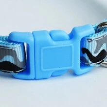 1只寵物1.0布項圈,迷彩鈴鐺項圈貓項圈 - 彩色 - 查看 9