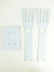 Estante De Secado De Guantes De Lavavajillas De Plástico Con Soporte Para Esponja, Escurridor Para Platos De Encimera De Cocina, Estante Colgante Para Utensilios - Azul - Ver 8