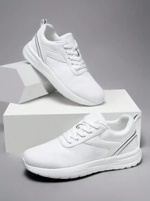 Unisex Wide Width Barefoot Shoes For Outdoor Running With Breathable & Non-Slip Design, Casual Sports Shoes For Wide Feet