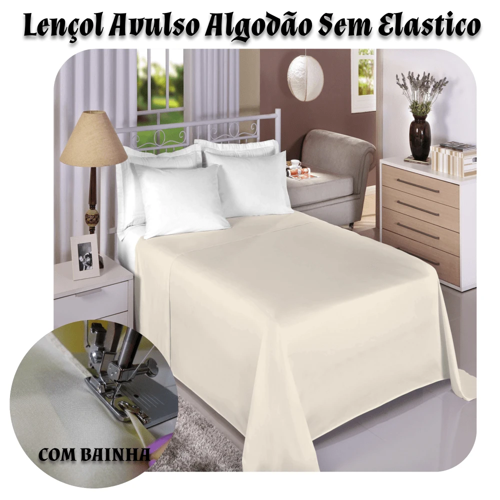 Fitted Sheets - Màu be - Xem 1