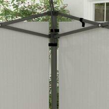 Outsunny 3 Meters Gazebo Side Panels Canopy Marquee Replacement Exchangeable Side Panel Walls - 白色 - 查看 8