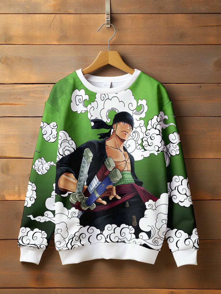 Men Hoodies - 彩色 - 查看 1