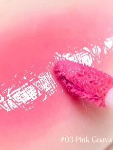 Dasique Juicy Dewy Tint #03 粉红番石榴色，持久保湿唇彩，不粘腻，打造健康光泽，精致妆容，锁色，纯素，无动物实验，韩国化妆品，3.5克/0.12盎司 - #03 Pink Guava - 查看 3