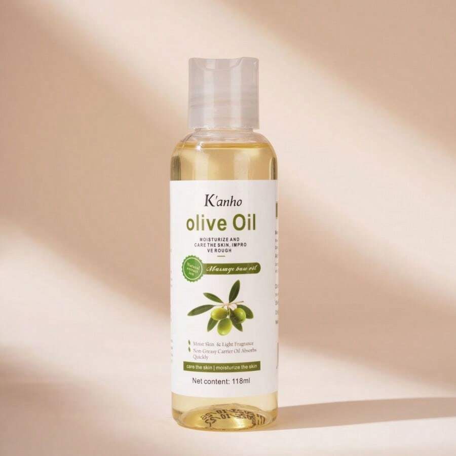 Dầu ô liu Dầu Tự nhiên Cơ thể Dầu Dưỡng ẩm Chăm sóc da Dầu ép lạnh Cơ sở Dầu 118ml - dầu ô liu - Xem 1