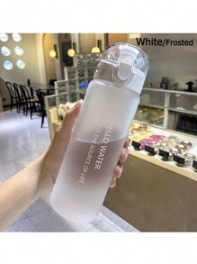 780ml防漏透明運動水瓶,適用於健身房、健身和旅行,讓你隨時保持水分補充 - 藍色 - 查看 10